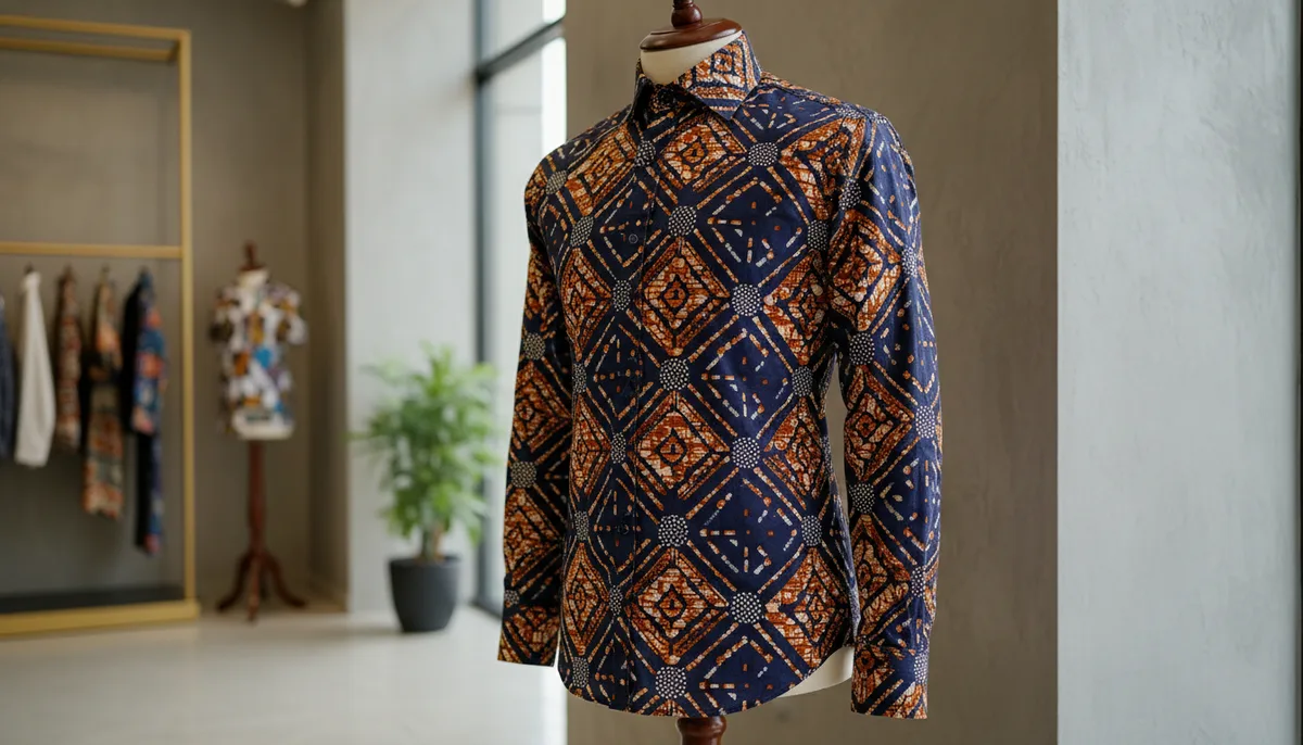 Chemise homme en pagne nigérian : guide complet 2026