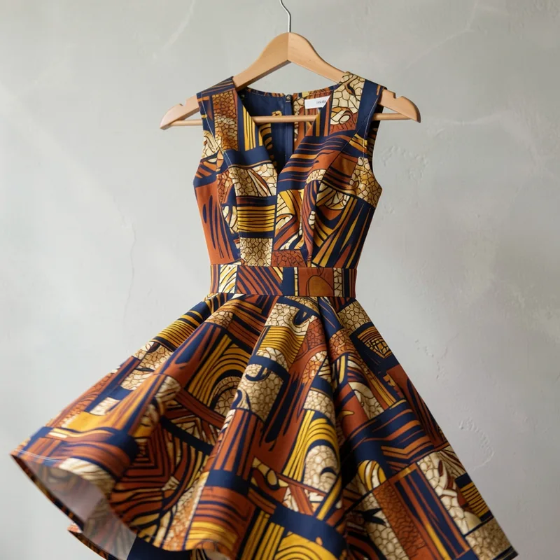 Robe en tissu wax : 10 modèles, coupes et prix pour chaque occasion