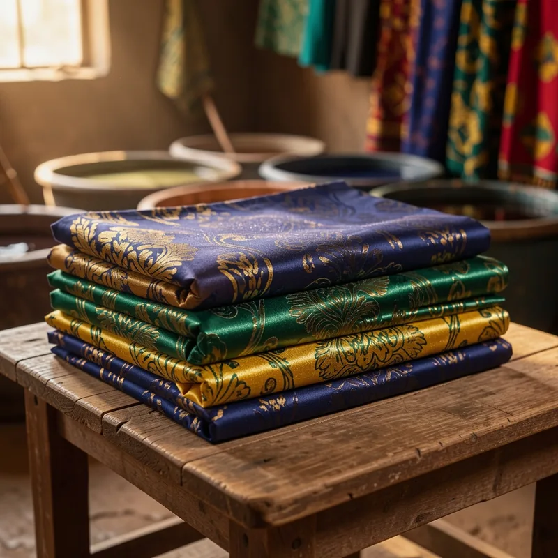 Tissu bazin : origine, qualités, prix et entretien du damassé
