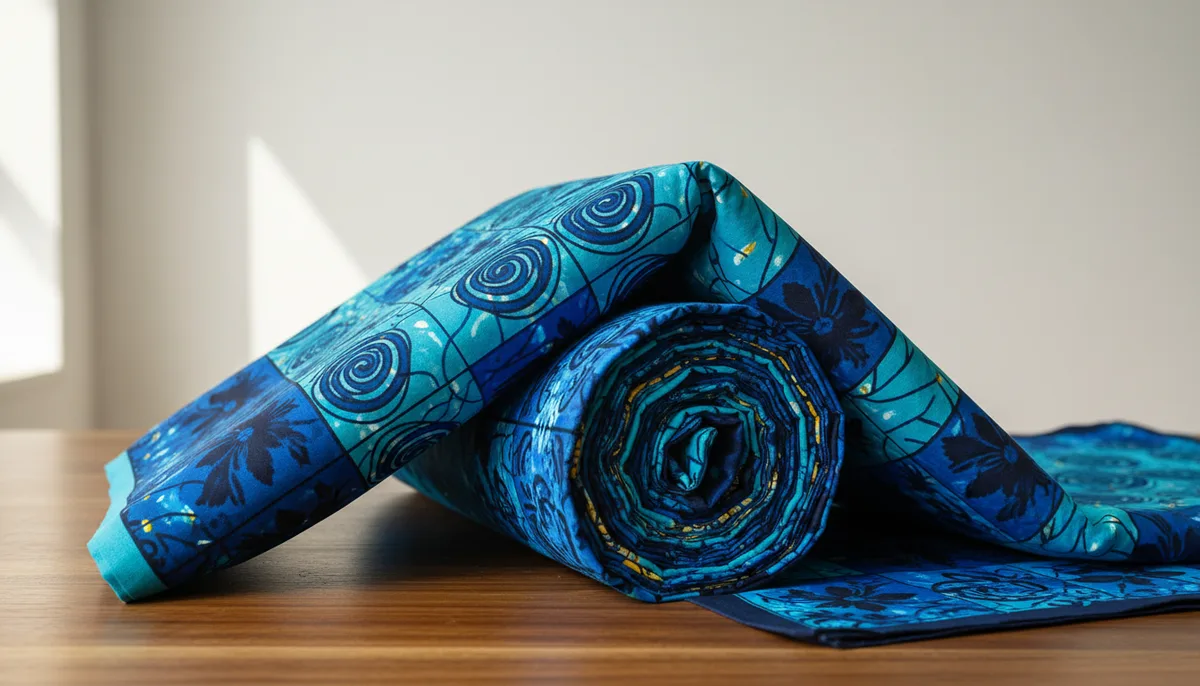 Tissus wax bleu : nuances, motifs et guide d'achat