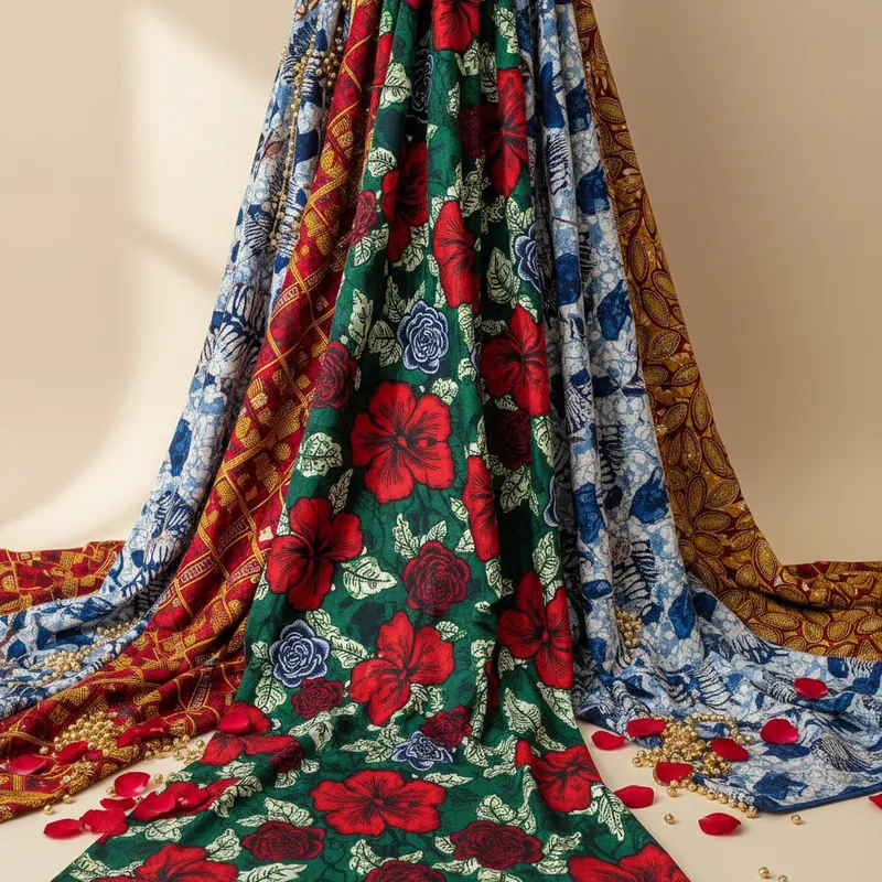 Tissus wax fleur de mariage : choisir, coudre et sublimer