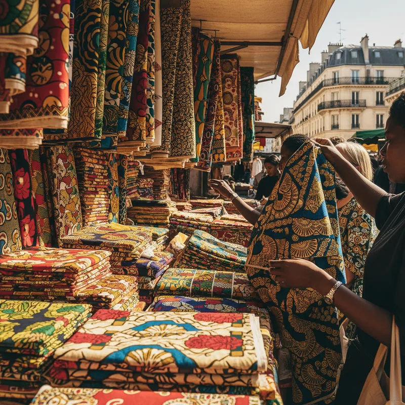 Tissus wax à Paris : boutiques africaines, quartiers et prix du mètre