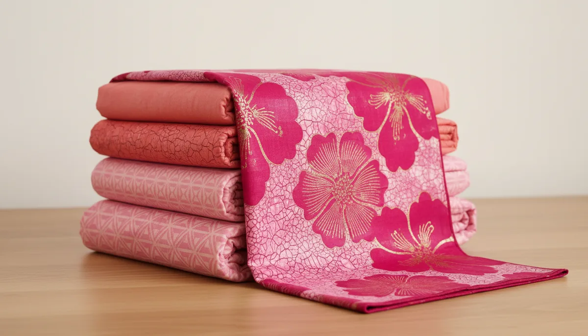 Tissus wax rose : symbolique, nuances et guide d'achat complet