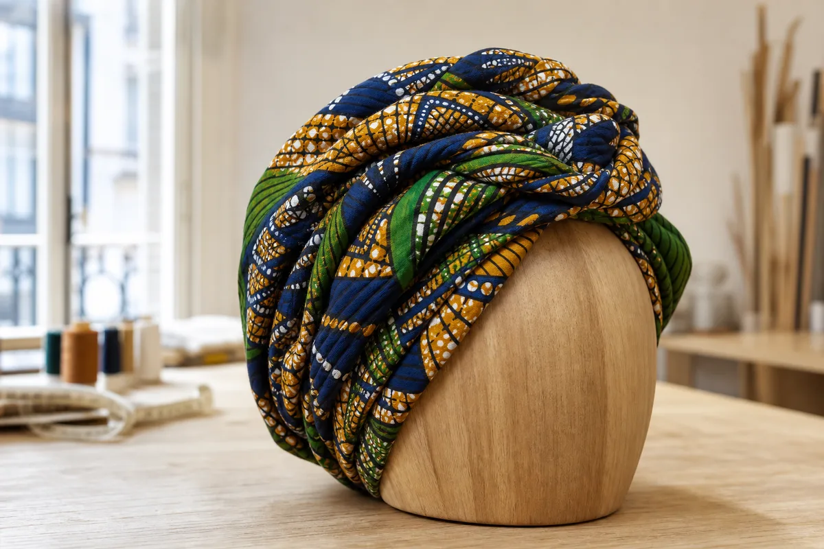 Turban africain : le nouer, le choisir et le porter